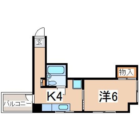 郡山駅 徒歩12分 5階の物件間取画像